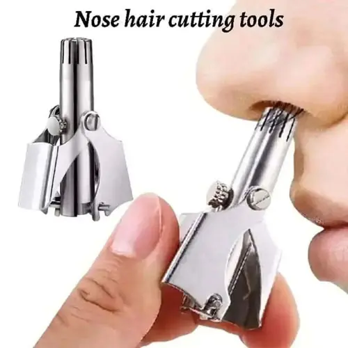 নাকের পশম কাটার পকেট মেশিন স্টিলের .Nose Hair Trimmer