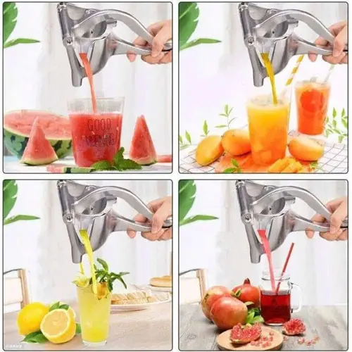 Hand Press Aluminum Metal Fruit Juicer