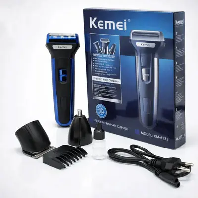 Kemei KM-6330 3 In 1 Hair Trimmer Grooming Kit